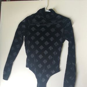 Fashion nova checker body suit